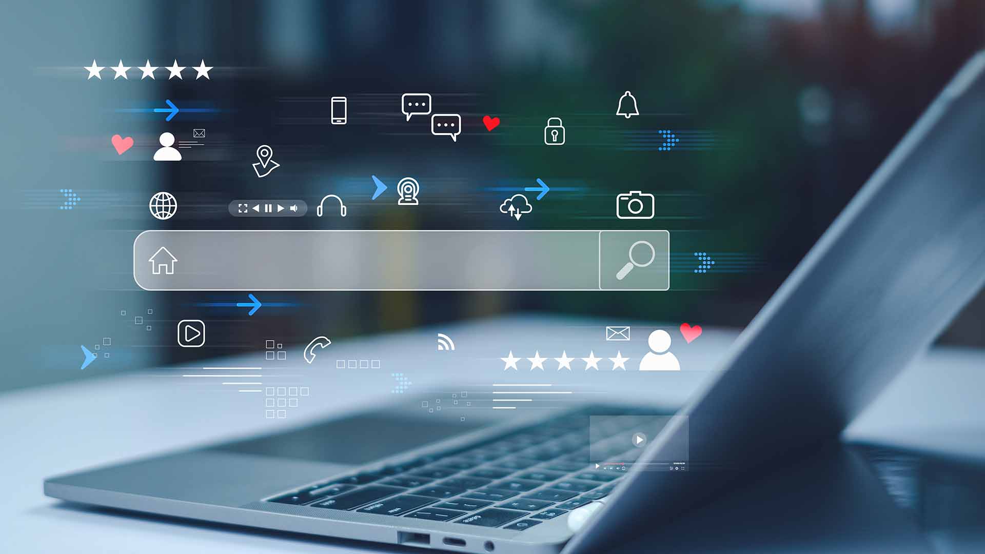 Laptop With Hologram