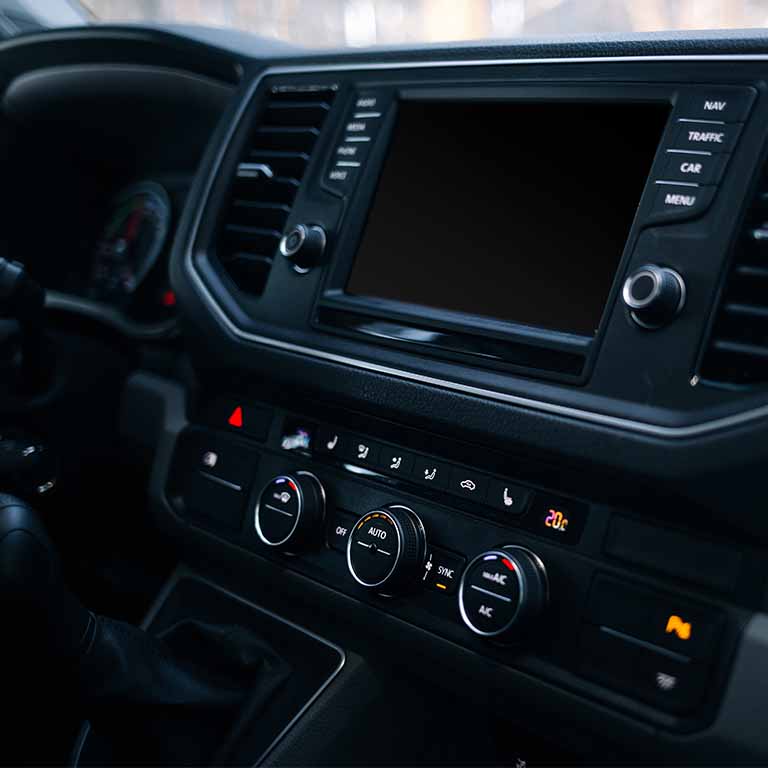 Car Radio Console