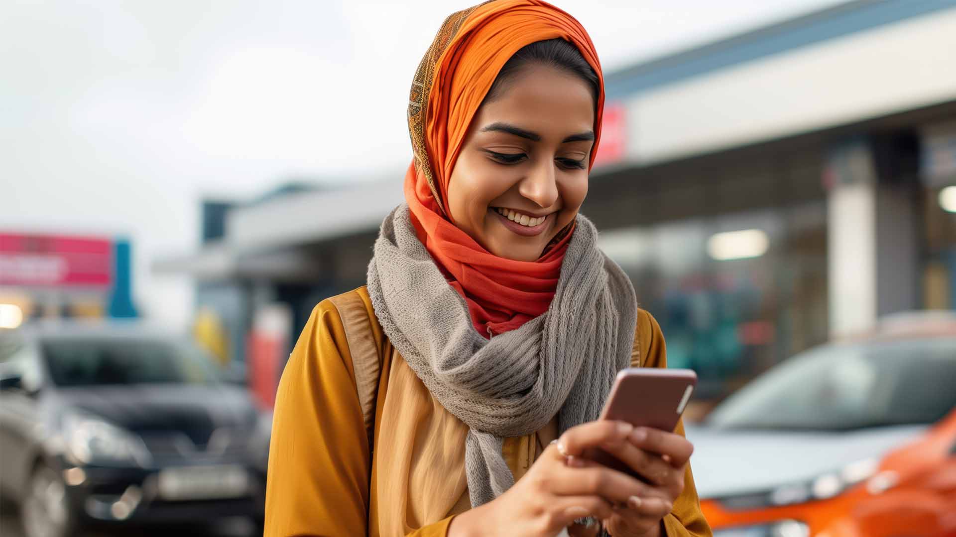 Happy Woman On Phone ?? 